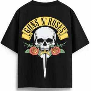 gun and rose