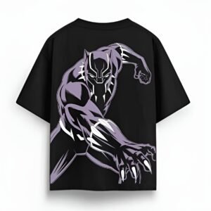 black panther oversized tee