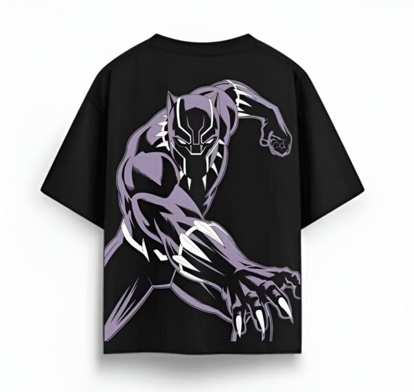 black panther oversized tee